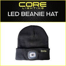 Hat Men`s Beanie With LED Rechargeable