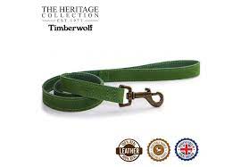 Timberwolf Leash Green 60cm