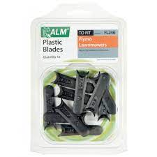 Plastic Mower Blades 10pk