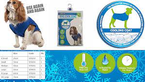 dog cooling coat small