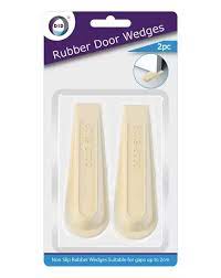 Door Wedges Rubber x2