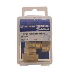 15mm compression elbow