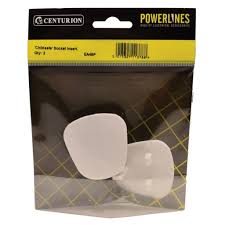 White Plastic Childsafe Socket Insert (P