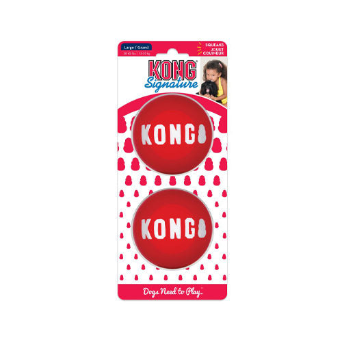 Kong Signature Ball Small 2 Pack