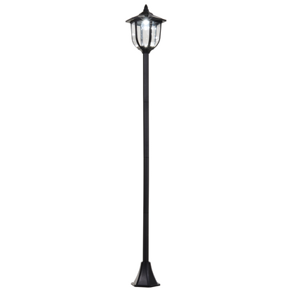 Elegant 1.77m Solar LED Garden Lamp Post - Eco-Friendly Illumination
