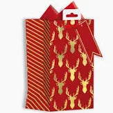 Gift Bag Rudolf Design Lg