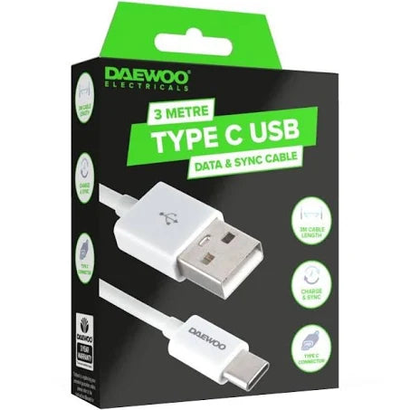 Daewoo Type C USB Cable