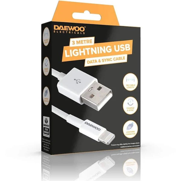 Daewoo Lightning USB Cable 1m