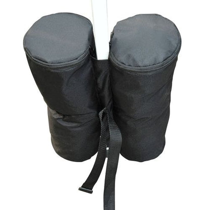 4 Pc Gazebo Sand Bag Weight Set-Black